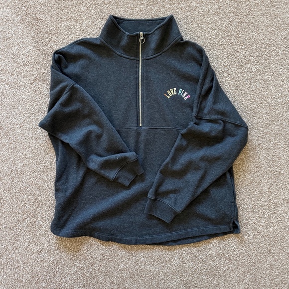 Women’s PINK 1/4 Zip Fleece - Picture 1 of 3